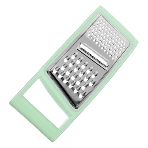 TOPPERFUN Edelstahl Gemüsereibe Multifunktionale Küchenschneider Kreativer Für Karotten Gemüse Und Obst Hellgrün TOPPERFUN Edelstahl Gemüsereibe Multifunktionale Küchenschneider Kreativer Für Karotten Gemüse Und Obst Hellgrün von TOPPERFUN