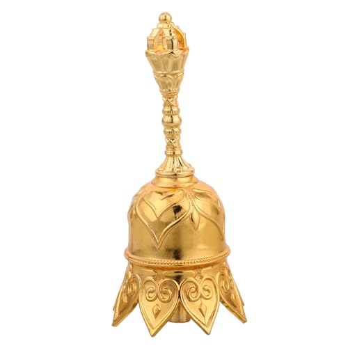 TOPPERFUN Glocke Für Heimdekoration Und Outdoor-aktivitäten Metallglocke Mit Vintage-stil Kleine Handglocke Für Service Und Lehrergriff Klarer Robustes Metall von TOPPERFUN