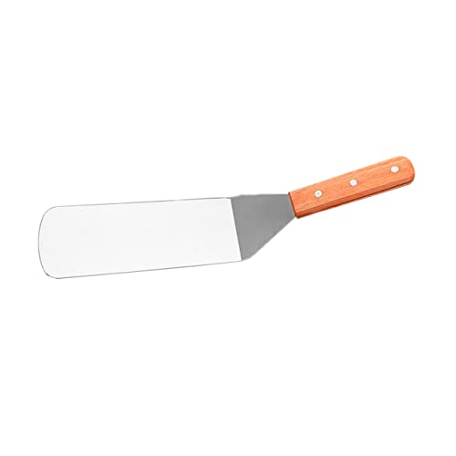TOPPERFUN Grillspatel mit Holzgriff Antihaft Wender für Steak Fisch und Pfannkuchen zum Grillen Kochen für Partys TOPPERFUN Grillspatel mit Holzgriff Antihaft Wender für Steak Fisch und Pfannkuchen zum Grillen Kochen für Partys von TOPPERFUN