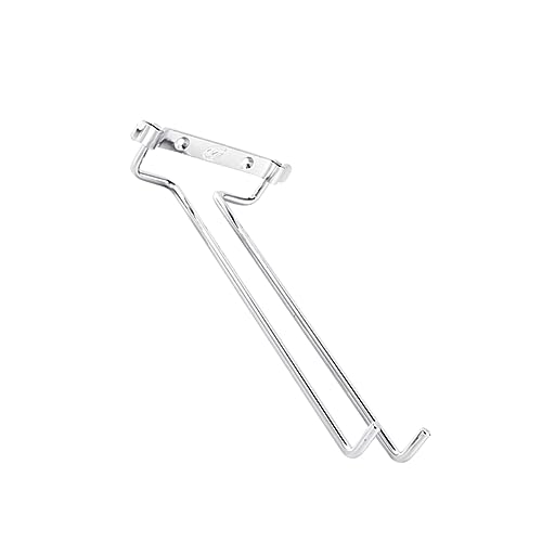 TOPPERFUN Hängender Weinglas Halter aus Reihiges Regal für Weingläser Stilvoller Glashalter für Bar und Design Silber TOPPERFUN Hängender Weinglas Halter aus Reihiges Regal für Weingläser Stilvoller Glashalter für Bar und Design Silber von TOPPERFUN