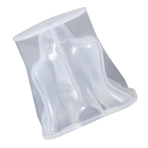 TOPPERFUN Handgefertigte Silikon Eiswürfelform Ghost design Kreative DIY Form für Eis und Dekoration Flexible Langlebige Desktop Bastelform für Party und Zuhause von TOPPERFUN