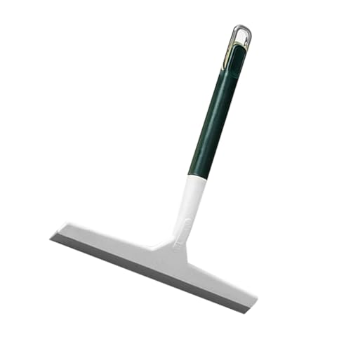 TOPPERFUN Handheld Glasreinigungsschaber Doppelseitiger Fensterputzer für Glasoberflächen Spiegel und Duschtüren Ergonomischer Griff Effizient und Zeitsparend für Zuhause von TOPPERFUN