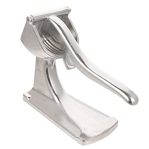 TOPPERFUN Handpressen Saftpresse aus Aluminiumlegierung Manuelle für Haushalt Vielseitig für Zitrusfrüchte Wie Zitrone Kiwi Wassermelone Robust und Sicher von TOPPERFUN