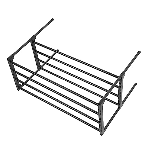 TOPPERFUN Haushalt Schuhregal aus Doppelschichtiger Stabiler Schuhorganizer für Kompakte Räume Platzsparend und Robust zur Aufbewahrung von Schuhen im Eingangsbereich oder Schlafzimmer TOPPERFUN Haushalt Schuhregal aus Doppelschichtiger Stabiler Schuhorganizer für Kompakte Räume Platzsparend und Robust zur Aufbewahrung von Schuhen im Eingangsbereich oder Schlafzimmer von TOPPERFUN