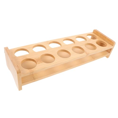 TOPPERFUN Holz Schnapsglashalter Tablett Multifunktional Shot Glass Display Whisky Gläser Organizer Für Bar Restaurant Party TOPPERFUN Holz Schnapsglashalter Tablett Multifunktional Shot Glass Display Whisky Gläser Organizer Für Bar Restaurant Party von TOPPERFUN
