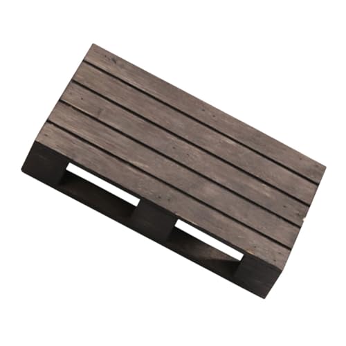 TOPPERFUN Holz Untersetzer für Heiße Töpfe und Kratzfester Tischschutz Multifunktionale Holzplatte Rustikales Design für Dinnerpartys und Kücheneinsatz Kleine von TOPPERFUN