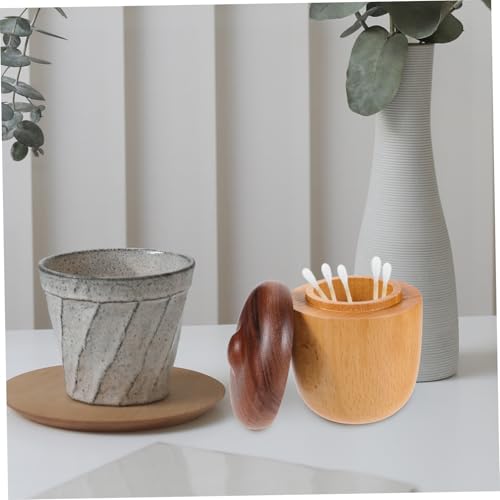 TOPPERFUN Holz zahnstocherhalter Groß mit Deckel Eleganter Haushalt Wattepadspender aus Natürlichem Holz Feine Verarbeitung Platzsparend für Tisch Küche Büro und Restaurant TOPPERFUN Holz zahnstocherhalter Groß mit Deckel Eleganter Haushalt Wattepadspender aus Natürlichem Holz Feine Verarbeitung Platzsparend für Tisch Küche Büro und Restaurant von TOPPERFUN