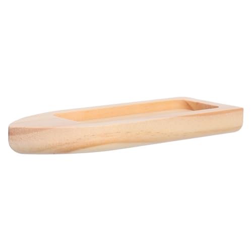 TOPPERFUN Kreatives Holzboot Modell Aus Holz Dekorative Tischdeko Im Nautischen Stil Robuste Handwerkskunst Für Wohn Partydekoration von TOPPERFUN