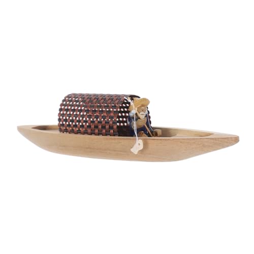 TOPPERFUN Unvollendetes Holzboot Nautisches Deko-Element Für Zuhause Und Büro Handgefertigte Kanufigur Für Kunst TOPPERFUN Unvollendetes Holzboot Nautisches Deko-Element Für Zuhause Und Büro Handgefertigte Kanufigur Für Kunst von TOPPERFUN