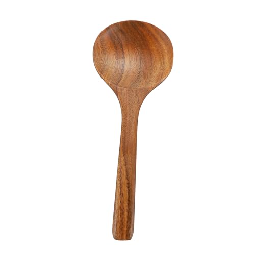 TOPPERFUN Holzlöffel Küchenutensil aus Nachhaltigem Teakholz Glatte Oberfläche Kratzfest Sicherer Langer Griff für Suppen Kochen Restaurant und Haushalt TOPPERFUN Holzlöffel Küchenutensil aus Nachhaltigem Teakholz Glatte Oberfläche Kratzfest Sicherer Langer Griff für Suppen Kochen Restaurant und Haushalt von TOPPERFUN