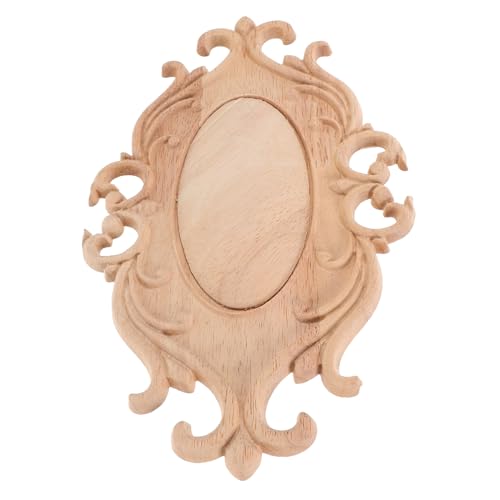 TOPPERFUN Holzornament Applique Unlackiert Möbelverzierung für Türen Schränke Holzschnitzerei für Wohnzimmer Schlafzimmer Sicher Vielseitig zum Bemalen TOPPERFUN Holzornament Applique Unlackiert Möbelverzierung für Türen Schränke Holzschnitzerei für Wohnzimmer Schlafzimmer Sicher Vielseitig zum Bemalen von TOPPERFUN