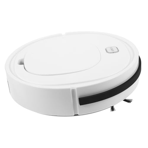 TOPPERFUN Intelligenter Saugroboter für Teppiche und Böden Automatische Kompakt Geeignet für Flache Untergründe Flexible Bewegung Große Staubkammer Weiß von TOPPERFUN