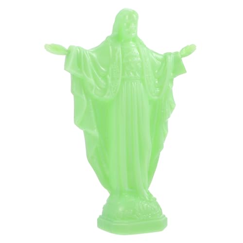 TOPPERFUN Titel Jesus Statue Ornament Delikate Jesus Figur Religiöse Desktop Dekoration Für Wohnzimmer Büro Hochwertige Verarbeitung Langlebigkeit von TOPPERFUN