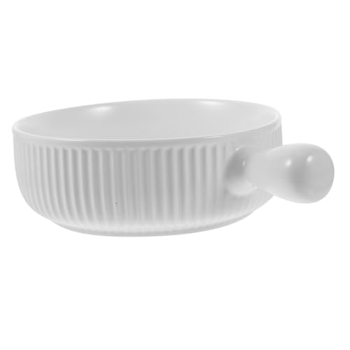 TOPPERFUN Keramik Schüssel mit Griff Mikrowellengeeignet Hitzebeständig Kompakte Backschüssel für Haushalt und Küche Vielseitig für Servieren Backen und Aufbewahren Lebensmittelecht TOPPERFUN Keramik Schüssel mit Griff Mikrowellengeeignet Hitzebeständig Kompakte Backschüssel für Haushalt und Küche Vielseitig für Servieren Backen und Aufbewahren Lebensmittelecht von TOPPERFUN