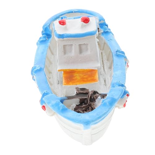 TOPPERFUN Kleine Fischerboot-Ornamente Dekorativ Ruderboot Küsten Miniatur Desktop-segelboot-Ornament Strand Nautische Figuren Tischplatte Geburtstag Mini-segelboot- Blau Pastell Harz TOPPERFUN Kleine Fischerboot-Ornamente Dekorativ Ruderboot Küsten Miniatur Desktop-segelboot-Ornament Strand Nautische Figuren Tischplatte Geburtstag Mini-segelboot- Blau Pastell Harz von TOPPERFUN