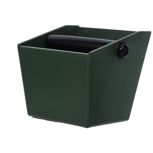 TOPPERFUN Kleine Kaffee-abklopfbox: Espresso-abklopfbox Aus Kunststoff, Mini-espressomaschinen-werkzeug Mit Abnehmbarer Stange Und Stoßdämpfender, Rutschfester Basis von TOPPERFUN