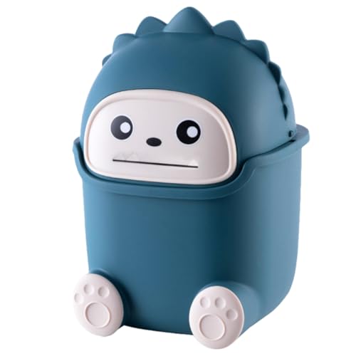 TOPPERFUN Kleiner Desktop Mülleimer mit Swing Deckel Kompakt und Langlebig Praktischer Mini Papierkorb für Schreibtisch Büro und Zuhause Hübsches Design in Vielseitiger Tischabfalleimer TOPPERFUN Kleiner Desktop Mülleimer mit Swing Deckel Kompakt und Langlebig Praktischer Mini Papierkorb für Schreibtisch Büro und Zuhause Hübsches Design in Vielseitiger Tischabfalleimer von TOPPERFUN