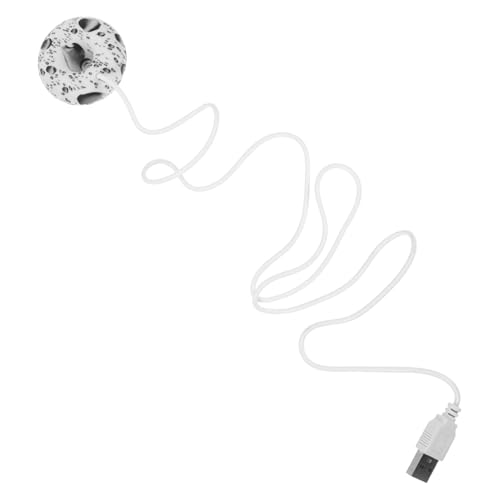 TOPPERFUN Kleiner Donut Luftbefeuchter USB Mini Luftbefeuchter für Zuhause Büro und Reisen Leiser Betrieb Sicher und Tragbar für Luft und Angenehmes Raumklima von TOPPERFUN