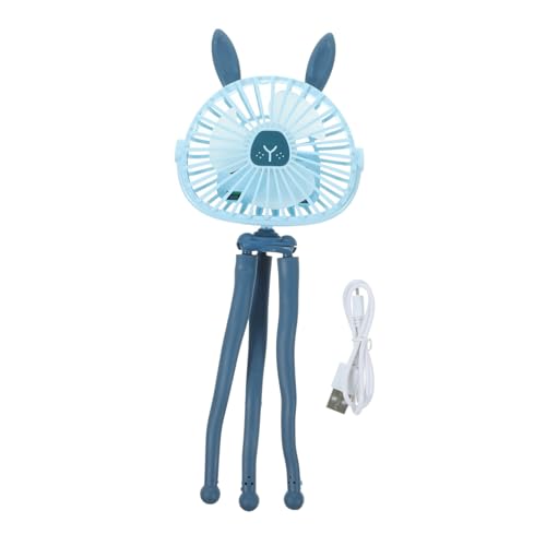 TOPPERFUN Kleiner Lüfter Tragbarer Reiseventilator Usb-lüfter Mini Wiederaufladbar Reisen Schreibtisch Mini-lüfter in Der Hand Tragbare Ventilatoren Desktop-lüfter Kieselgel Zufällige Farbe von TOPPERFUN