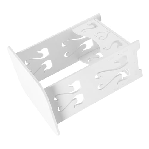TOPPERFUN Kleiner Nachttisch mit Elegantem Design Beistelltisch für Schlafzimmer und Wohnzimmer Platzsparend und Vielseitig Einsetzbar Schminktisch oder Ablagefläche von TOPPERFUN