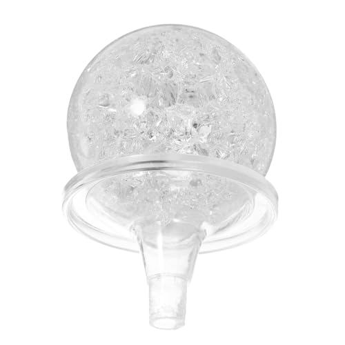 TOPPERFUN Kristallkugel Dekoration Drehende Kugel für Feng Shui Teich Ornament Langlebige Transparente Kunststoff Kristallkugel als Wohn und Büro Deko Einzigartiges Künstlerisches Design von TOPPERFUN
