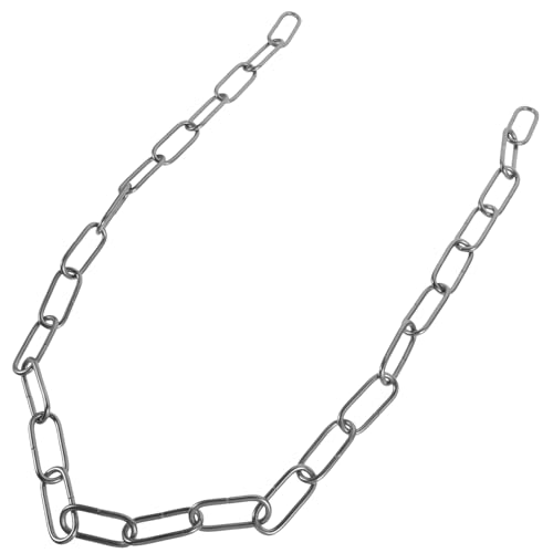 TOPPERFUN Kronleuchterkette aus Rostfreiem Vintage Hängeleuchte für DIY Projekte Dekorative Lampenanhänger Lange Robuste Verlängerungskette für Innenraumgestaltung von TOPPERFUN