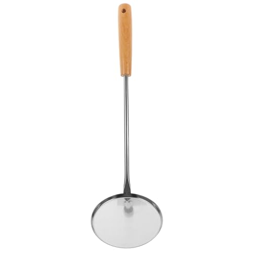 TOPPERFUN Küchen Bratlöffel mit Griff Antihaft Öllöffel für Hause Leicht und Werkzeug zum Frittieren von Snacks und Garnelenkuchen von TOPPERFUN