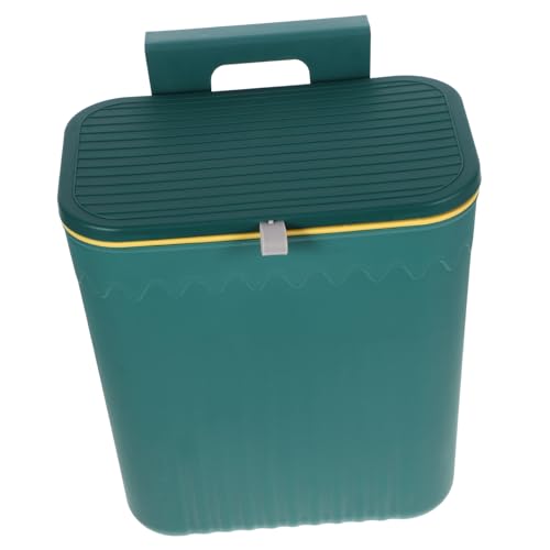 TOPPERFUN Küchenhängender Abfallbehälter Praktischer Mülleimer für Küche und Bad Platzsparend Installieren mit Kleber oder Haken Vielseitiger Abfallcontainer für Kleine Räume mit Deckel TOPPERFUN Küchenhängender Abfallbehälter Praktischer Mülleimer für Küche und Bad Platzsparend Installieren mit Kleber oder Haken Vielseitiger Abfallcontainer für Kleine Räume mit Deckel von TOPPERFUN