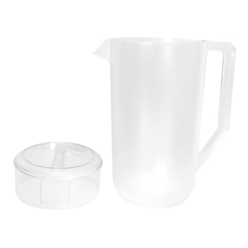 TOPPERFUN Kühltopf mit Großer Hitzebeständiger Wasserkrug aus Pc für Kalte Getränke Saft Tee und Milch Partys von TOPPERFUN