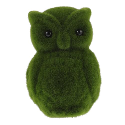 TOPPERFUN Künstliche Moos deko Cartoon Tierfigur Realistische Desktop Dekoration für Zuhause und Osterfest Home Craft Tischdeko von TOPPERFUN