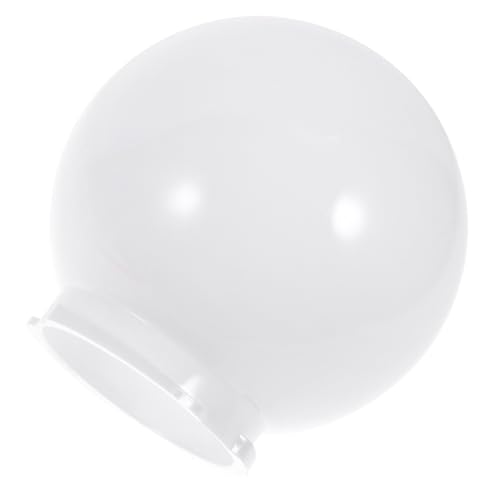 TOPPERFUN Kugellampe Lampenschirm Ømm Außenlampenschirm Schutz Postlampe Garten Terrasse Beleuchtung Ersatz Lampenschirm TOPPERFUN Kugellampe Lampenschirm Ømm Außenlampenschirm Schutz Postlampe Garten Terrasse Beleuchtung Ersatz Lampenschirm von TOPPERFUN