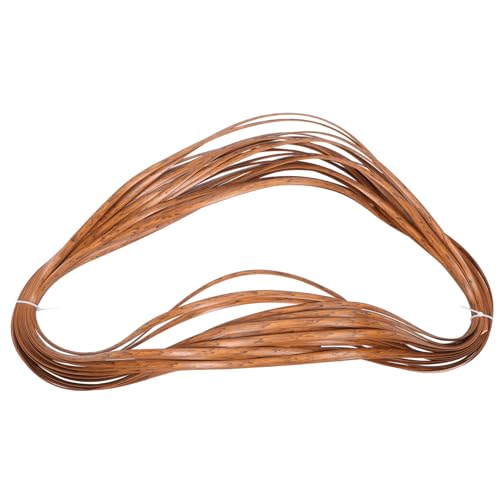 TOPPERFUN Kunststoff-Rattan Reparaturset Für Balkonstühle Bastelmaterial DIY Flechtmaterial Flaches Pe-Rattan Flechtzubehör TOPPERFUN Kunststoff-Rattan Reparaturset Für Balkonstühle Bastelmaterial DIY Flechtmaterial Flaches Pe-Rattan Flechtzubehör von TOPPERFUN