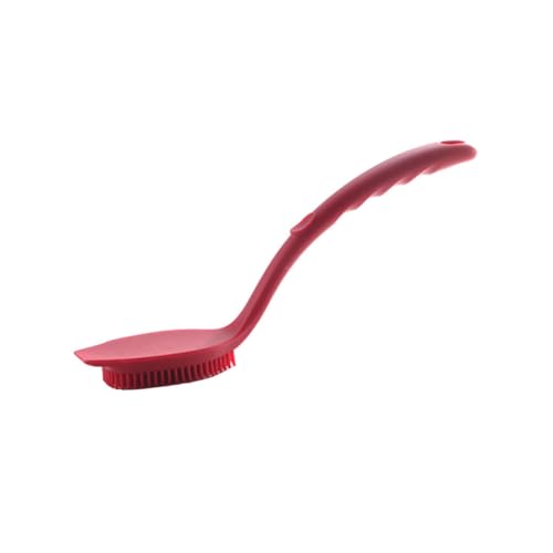 TOPPERFUN Langer Griff Silikonreinigungsbürste für Töpfe und Geschirr Praktische Küchenschrubber mit Ergonomischem Design Leicht zu Reinigen Lagern für Schnelle TOPPERFUN Langer Griff Silikonreinigungsbürste für Töpfe und Geschirr Praktische Küchenschrubber mit Ergonomischem Design Leicht zu Reinigen Lagern für Schnelle von TOPPERFUN