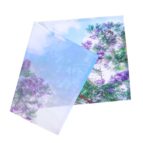 TOPPERFUN Leichte Schirmlampenabdeckung Lichtabdeckung Für Deckenleuchte Deckenschatten Im Klassenzimmer Abdeckung Der Deckenleuchte Deckenlampenabdeckung Dekorative Lichter Violett Stoff von TOPPERFUN