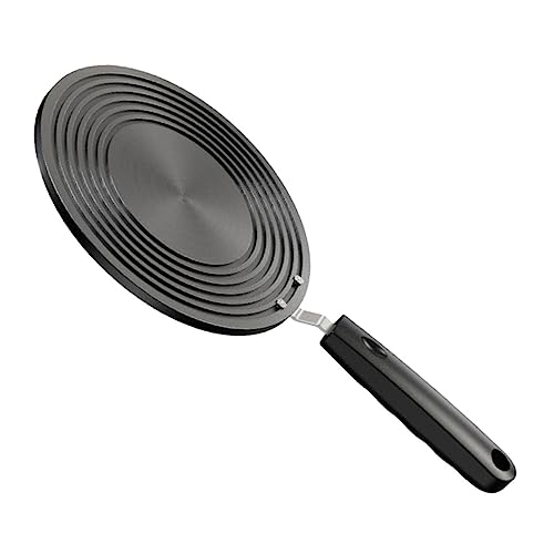 TOPPERFUN Mehrzweck Wärmeleitungsplatte Induktionskochfeld Adapter Gas und Elektroherd Diffusor mit Abnehmbarem Griff für Verbessertes Kochen und Einfache Handhabung von TOPPERFUN