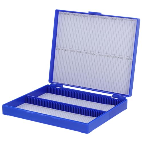 TOPPERFUN Mikroskop-objektträgerbox Plätze Wiederverwendbar Großer Aufbewahrungsbehälter für Pathologie-slides Robuster Schutzhalter für Labormikroskop-präparate Tragbar und Praktisch für TOPPERFUN Mikroskop-objektträgerbox Plätze Wiederverwendbar Großer Aufbewahrungsbehälter für Pathologie-slides Robuster Schutzhalter für Labormikroskop-präparate Tragbar und Praktisch für von TOPPERFUN