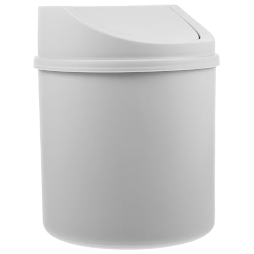TOPPERFUN Mini Mülleimer mit Deckel Kompakter Abfalleimer für Schreibtisch Wohnzimmer und Badezimmer aus Robustem für Kleine Räume und Einfache TOPPERFUN Mini Mülleimer mit Deckel Kompakter Abfalleimer für Schreibtisch Wohnzimmer und Badezimmer aus Robustem für Kleine Räume und Einfache von TOPPERFUN