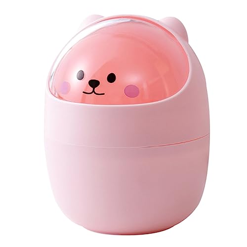 TOPPERFUN Mini Mülleimer mit Deckel Süßer Bären Abfallbehälter für Schreibtisch Schlafzimmer und Büro Umweltfreundlicher Tragbarer Abfallkorb Lösung für Kleine Räume TOPPERFUN Mini Mülleimer mit Deckel Süßer Bären Abfallbehälter für Schreibtisch Schlafzimmer und Büro Umweltfreundlicher Tragbarer Abfallkorb Lösung für Kleine Räume von TOPPERFUN