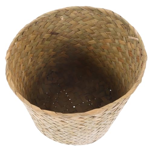 TOPPERFUN Mini Müllkorb aus Geflochtenem Seegras Robuster Aufbewahrungskorb für Badezimmer und Wohnzimmer Langlebig und für Organisation von Gegenständen TOPPERFUN Mini Müllkorb aus Geflochtenem Seegras Robuster Aufbewahrungskorb für Badezimmer und Wohnzimmer Langlebig und für Organisation von Gegenständen von TOPPERFUN