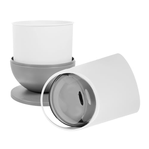 TOPPERFUN Mini Tischmülleimer Kreativer Tragbarer Abfallbehälter für Schreibtisch und Badezimmer Eleganter Grauer zur Organisation Kleiner Gegenstände TOPPERFUN Mini Tischmülleimer Kreativer Tragbarer Abfallbehälter für Schreibtisch und Badezimmer Eleganter Grauer zur Organisation Kleiner Gegenstände von TOPPERFUN