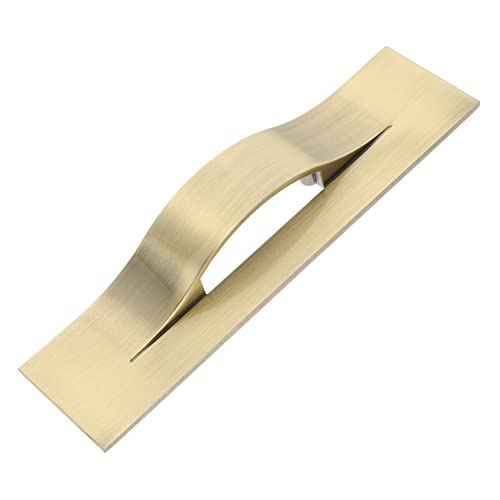 TOPPERFUN Minimalistische Küchenschrankgriffe Versteckte Türgriffe aus Hochwertigem Material Ergonomisch Gestaltet für Einfache Installation für Schränke Kleiderschränke und Vitrinen von TOPPERFUN