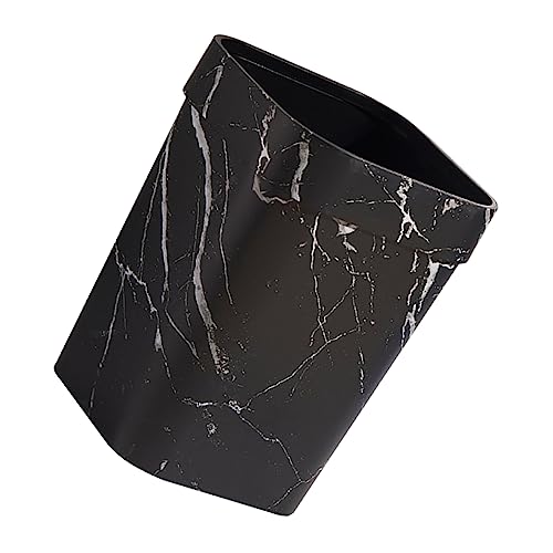 TOPPERFUN Müllbehälter Marmor Muster Quadratischer Abfallbehälter für Bad Küche Büro Langlebig Bruchfest für Kleine Räume Hochwertiges Design TOPPERFUN Müllbehälter Marmor Muster Quadratischer Abfallbehälter für Bad Küche Büro Langlebig Bruchfest für Kleine Räume Hochwertiges Design von TOPPERFUN