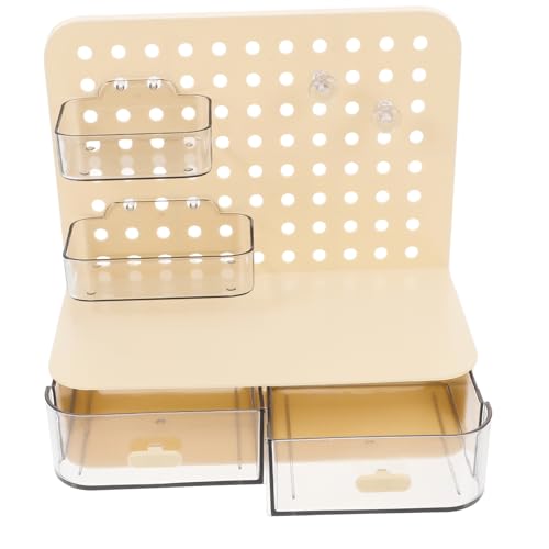 TOPPERFUN Multi-purpose Schreibtisch-organizer Mit Pegboard- Und Wandaufbewahrung Optimal Für Büromaterialien Und Desktop-organisation Im Minimalistischen Design von TOPPERFUN
