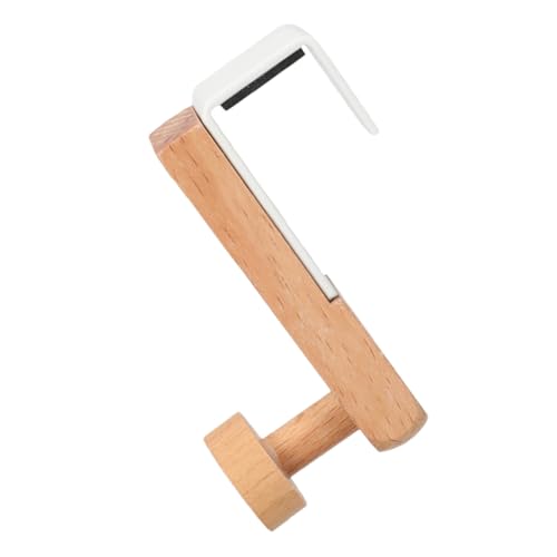 TOPPERFUN Over Door Hook Holz Robuster Aufhänger für Kleidung Handtaschen und Handtücher Einfach zu Montieren für Einsatz zu Hause von TOPPERFUN
