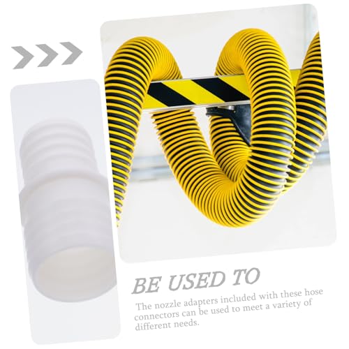 TOPPERFUN Pool Schlauchadapter mit Nozzle Adaptern und Edelstahl Schlauchschellen Kompatibel für Schwimmbad Zubehör Einfache Montage Vielseitig Einsetzbar für Pool Wartung von TOPPERFUN