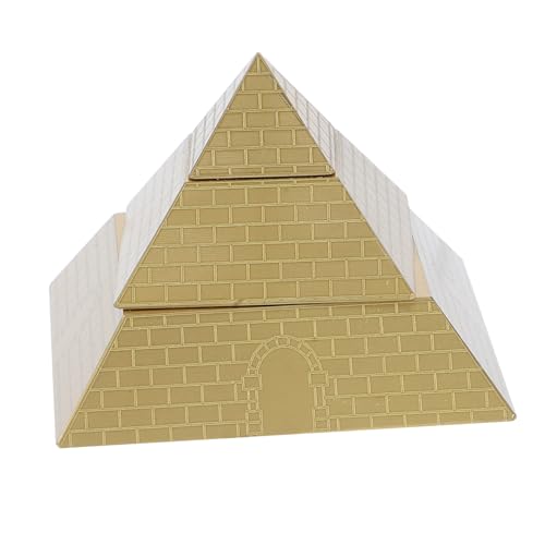 TOPPERFUN Brass Pyramid Figurine Rotierende Pyramidenstatue Messing Für Schreibtisch-Dekoration Feng Shui Ornament Für Büro Und Zuhause TOPPERFUN Brass Pyramid Figurine Rotierende Pyramidenstatue Messing Für Schreibtisch-Dekoration Feng Shui Ornament Für Büro Und Zuhause von TOPPERFUN