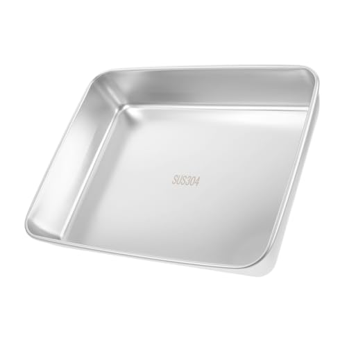 TOPPERFUN Rechteckige Backform aus Multifunktionale Backpfanne für Kuchen und Desserts Leicht zu Reinigen Lagern für Anfänger und Profis Backform mit Breiter Anwendung TOPPERFUN Rechteckige Backform aus Multifunktionale Backpfanne für Kuchen und Desserts Leicht zu Reinigen Lagern für Anfänger und Profis Backform mit Breiter Anwendung von TOPPERFUN