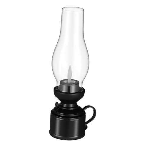 TOPPERFUN Retro Kunststoff Petroleumlampe Flameless Led Öllampe Für Innenbereich Tischdekoration Für Familienessen Garten Wohnzimmer Leicht Kompakt Für Romantische Atmosphäre Stromausfälle TOPPERFUN Retro Kunststoff Petroleumlampe Flameless Led Öllampe Für Innenbereich Tischdekoration Für Familienessen Garten Wohnzimmer Leicht Kompakt Für Romantische Atmosphäre Stromausfälle von TOPPERFUN