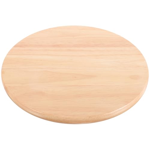 TOPPERFUN Runder Holzstuhl Sitzbezug Strapazierfähiger Barhocker Sitzbezug aus Holz Runde Sitzfläche für Canteen Stuhl Langlebig und für Esszimmer und Gartenarbeit von TOPPERFUN