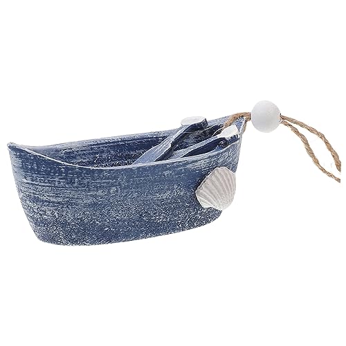 TOPPERFUN Nautical Style Segelboot Mediterranes Tischdekor Für Büro Und Zuhause Handgefertigte Deko Einzigartiges Und Design Leicht Und Platzsparend von TOPPERFUN